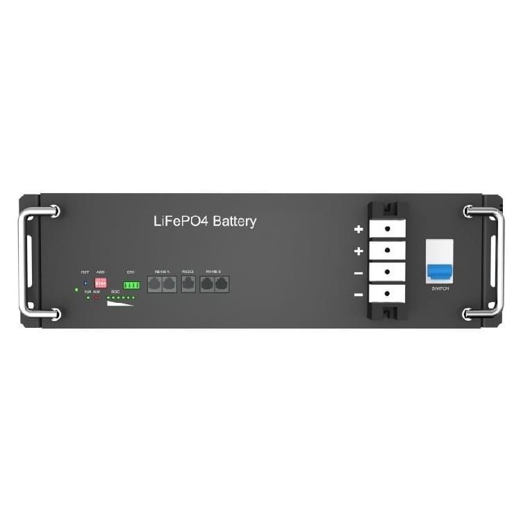 2560Wh 51.2V DC ラックマウント 産業用商業用エネルギー貯蔵用 Lifepo4 バッテリー
