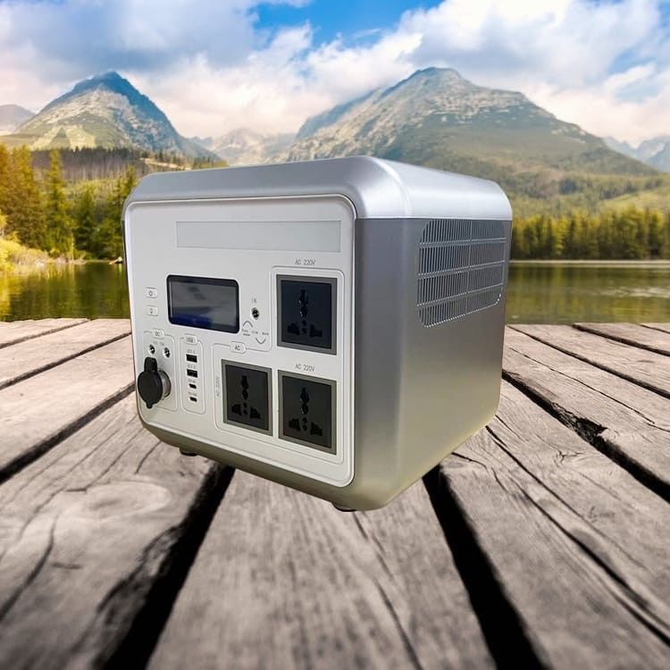 110V AC Lifepo4 バッテリーパック 携帯太陽光発電所 太陽光ハイブリッドインバーター