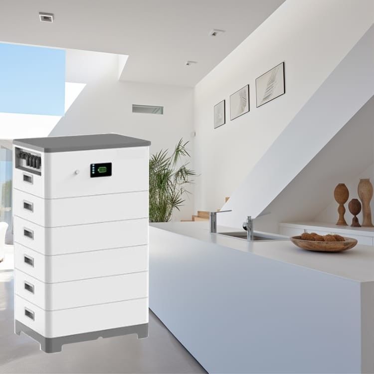 ESS 2.56KWH 5.12KWH 10.24KWH リチウムイオン LiFePO4 バッテリー 太陽エネルギー貯蔵システム