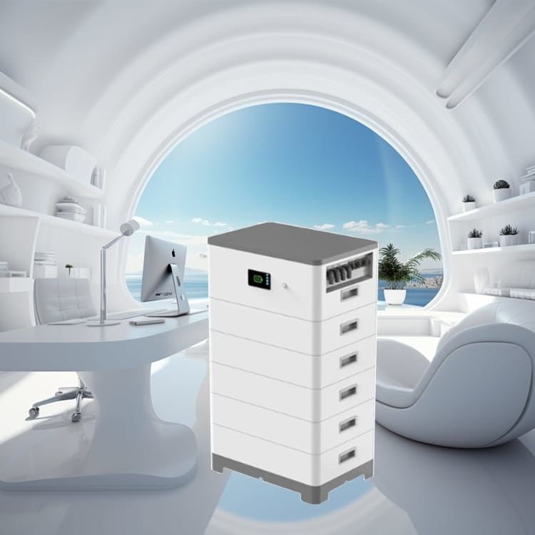 床に設置された家庭用エネルギー貯蔵システム 48V 10.24kwh 200A リチウム電池 Lifepo4