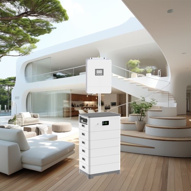 48S1P 7.68kwh 家庭用バッテリーバックアップシステム 3 モジュール Lifepo4 リチウムイオンタイプ