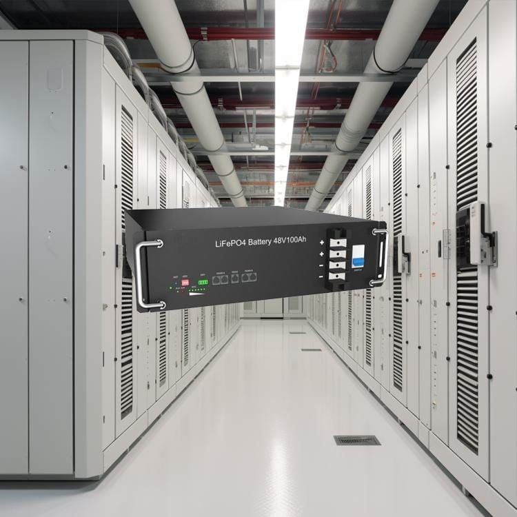 高電圧 Lifepo4 ラックマウント リチウム電池 30kwh-50kwh エネルギー貯蔵システム